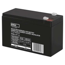 Wartungsfreier Blei-Akku 12 V/7 Ah, faston 4,7 mm