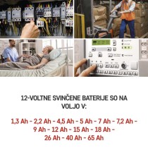 Svinčeni akumulator SLA 12V 7AH