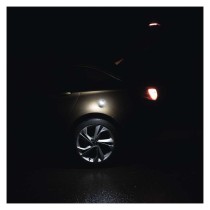 360° COB LED kovové svietidlo, 270 lm, 2× AA