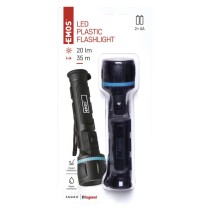 LED ručné gumové svietidlo P3861, 20 lm, 2× AA