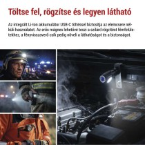 EMOS LED Fejlámpa tölthető P3544, 500 lm, 120 m, Li-Ion 800 mAh