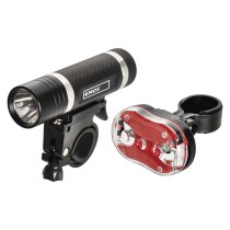 LED predné + zad. sviet. na bicykel P3920 na 5× AAA, 150 lm
