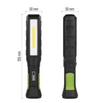 COB LED+LED újratölthető zseblámpa P4544, 800 lm, 2000 mAh