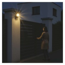 Bewegungsmelder (PIR-Sensor) IP44 1200W Schwarz