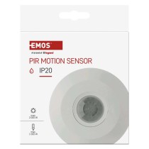 PIR senzor (pohybové čidlo) IP20 2000W, bílý