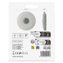 PIR senzor (pohybové čidlo) IP20 2000W, bílý