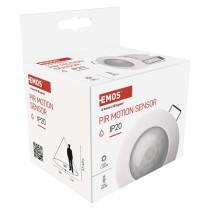 PIR kustību sensors, IP20, 1200 W, balts