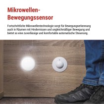 Mikrowellensensor (Bewegungsmelder) IP20 1200 W, weiß