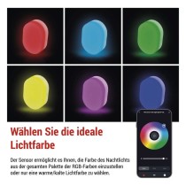 GoSmart PIR-Sensor (Bewegungssensor) mit Nachtlicht, WiFi