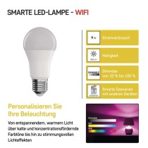 LED Lampe GoSmart A60 / E27 / 9 W (60 W) / 806 lm / RGB / dimmbar / WiFi