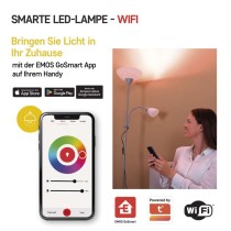 LED Lampe GoSmart A60 / E27 / 9 W (60 W) / 806 lm / RGB / dimmbar / WiFi