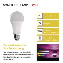 LED Lampe GoSmart A60 / E27 / 11 W (75 W) / 1 050 lm / RGB / dimmbar / WiFi