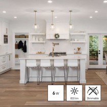 3 + 1 St. Gratis – LED Lampe Filament Candle / E14 / 6 W (60 W) / 810 lm / Neutralweiß