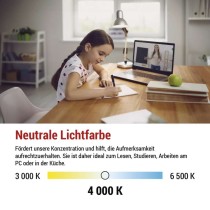 LED Lampe Filament A CLASS A60/ E27 / 5 W (75 W) / 1 060 lm / Neutralweiß