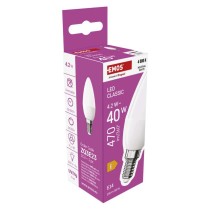 LED Lampe Classic Candle / E14 / 4,2 W (40 W) / 470 lm / Neutral Weiß