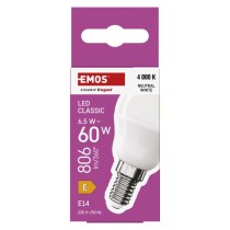 LED Lampe Classic Mini Globe / E14 / 6,5 W (60 W) / 806 lm / Neutral Weiß