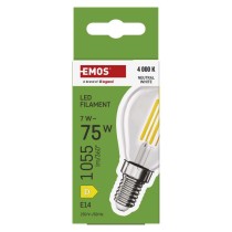 LED Lampe Filament Mini Globe / E14 / 7 W (75 W) / 1055 lm / Neutralweiß