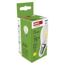 LED Lampe Filament Mini Globe / E14 / 7 W (75 W) / 1055 lm / Neutralweiß