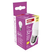 LED Lampe Classic Mini Globe / E27 / 2,5 W (32 W) / 350 lm / Warmweiß