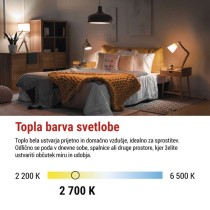 LED žarnica Classic A60 / E27 / 14 W (120 W) / 1901 lm / Toplo bel