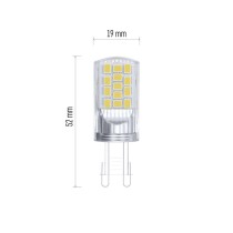 LED Lampe Classic JC / G9 / 4 W (40 W) / 470 lm / Warmweiß
