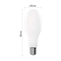 LED Lampe Filament ED90 / E40 / 36 W (327 W) / 6 000 lm / Neutralweiß