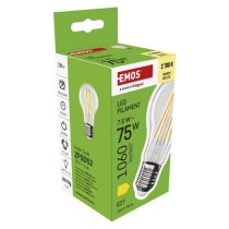 LED Lampe Filament A60 / E27 / 7,8 W (75 W) / 1060 lm / Warmweiß