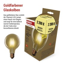 LED Lampe Vintage G95 / E27 / 4,5 W (40 W) / 420 lm / Warmweiß