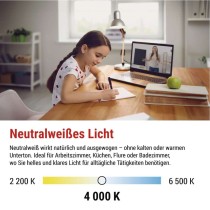 LED Lampe Filament A60 / E27 / 5,9 W (60 W) / 806 lm /  NeutralWeiß