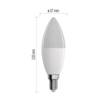 LED Lampe GoSmart Candle / E14 / 4,8 W (40 W) / 470 lm / RGB / dimmbar / Zigbee