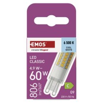 LED Lampe Classic JC / G9 / 4,9 W (60W) / 806 lm / Kaltweiß