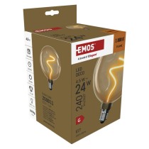 LED Lampe DECO CG125A / E27 / 4,5 W (24 W) / 240 lm / flame
