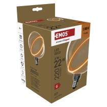 LED žárovka DECO G130SRA / E27 / 4 W (22 W) / 220 lm / flame
