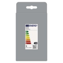 LED žárovka DECO SMOKED G95 / E27 / 4,5 W (19 W) / 180 lm / flame