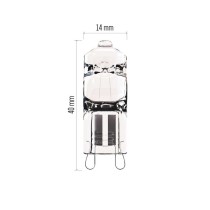 Halogenlampe JC 25W G9 warmweiss