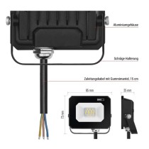 LED reflektor SIMPO 10 W neutralweiß