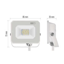 LED reflektor SIMPO 10 W, bílý, neutrální bílá