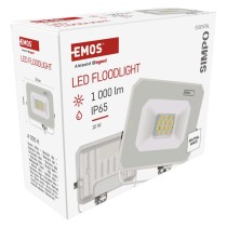 LED reflektor SIMPO 10 W, bílý, neutrální bílá
