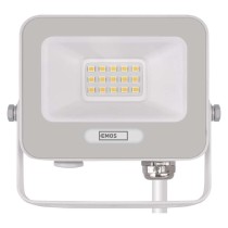 LED reflektor GLARO 10W, bílý, IP65, 1000 lm, neutrální bílá