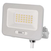 LED reflektor GLARO 20W, bílý, IP65, 2000 lm, neutrální bílá