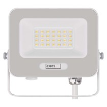 LED reflektor GLARO 20W, bílý, IP65, 2000 lm, neutrální bílá