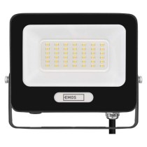LED reflektor GLARO 30W, černý, IP65, 3000 lm, neutrální bílá