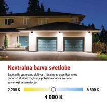 LED reflektor SIMPO 50 W nevtralna bela