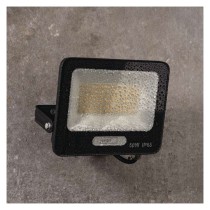 LED reflektor GLARO 50W, černý, IP65, 5000 lm, neutrální bílá