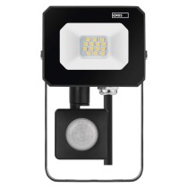 LED reflektor SIMPO s pohybovým čidlem, 10 W, černý, neutrální bílá