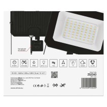 LED reflektor SIMPO s pohybovým čidlem, 50 W, černý, neutrální bílá
