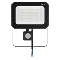 LED reflektor SIMPO s pohybovým čidlem, 50 W, černý, neutrální bílá