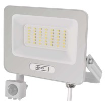 LED reflektor GLARO s pohybovým čidlem, 50 W, bílý, IP54, 5000 lm, neutrální bílá