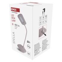 LED stolní lampa STELLA, růžová