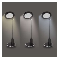 LED stolná lampa WESLEY, čierna